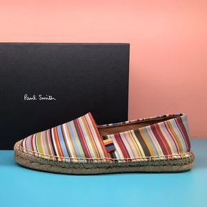 Paul Smith Men's Sunny Stripe Canvas Espadrilles